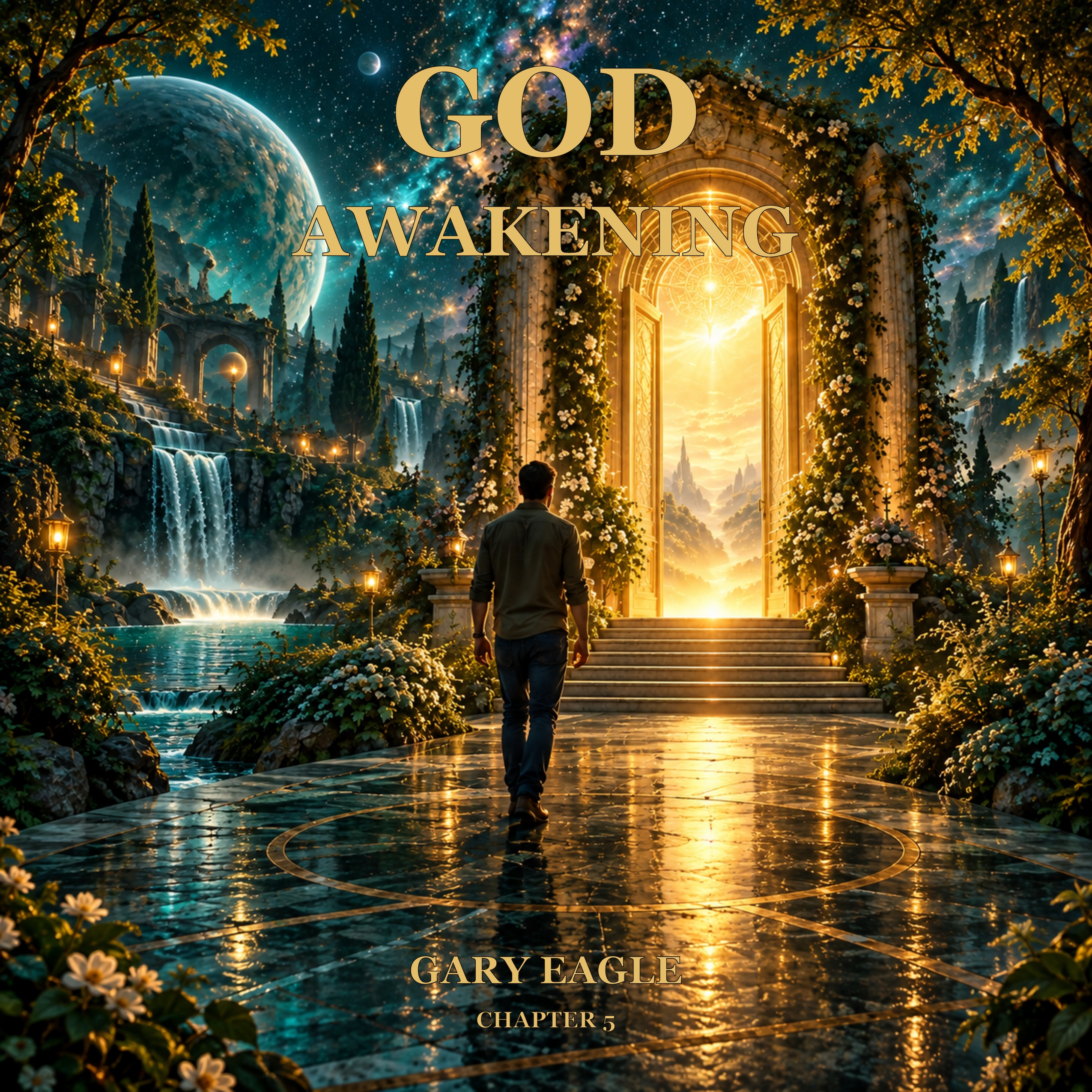 God: Awakening — book cover by Gary Eagle