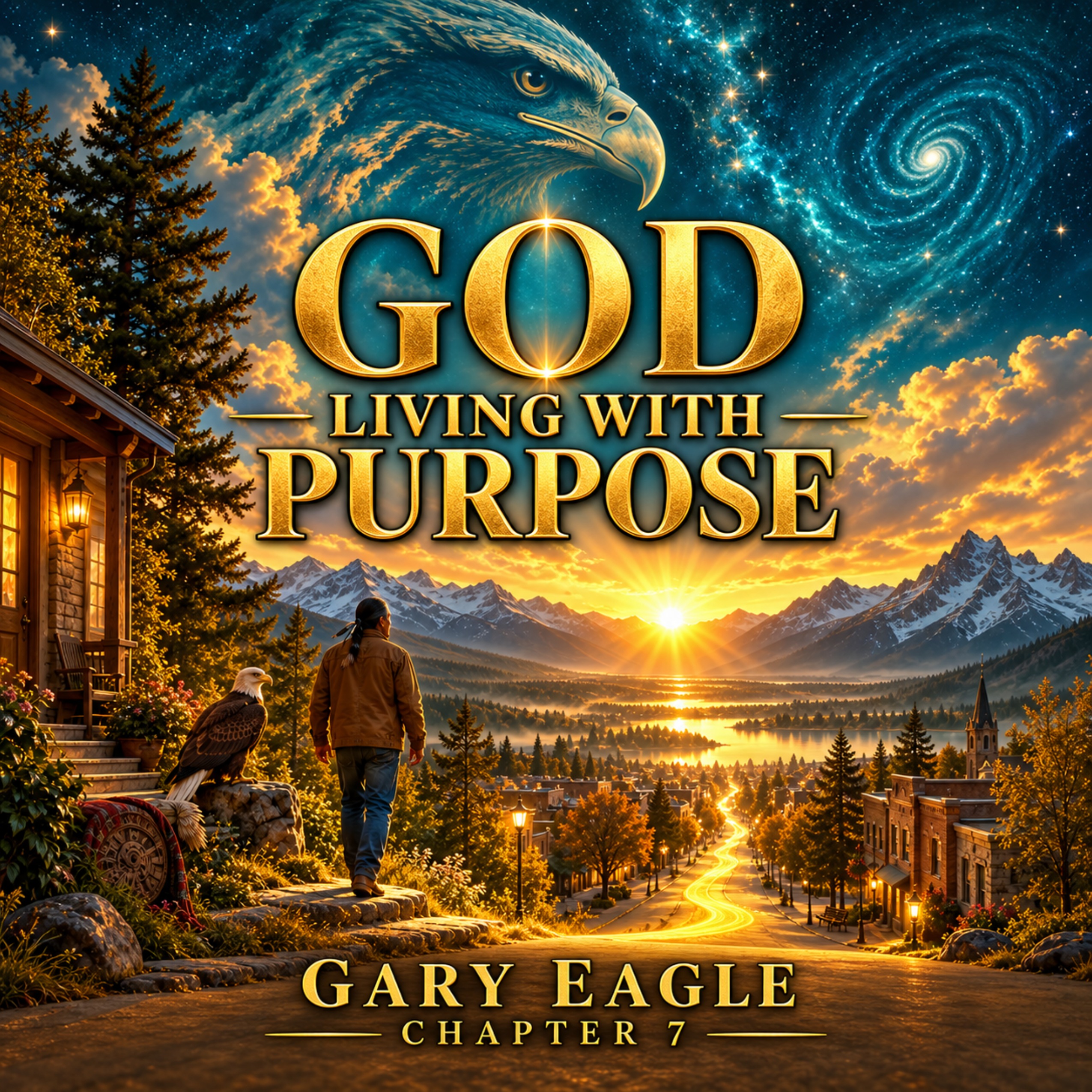 God: Living with Purpose — book cover by Gary Eagle