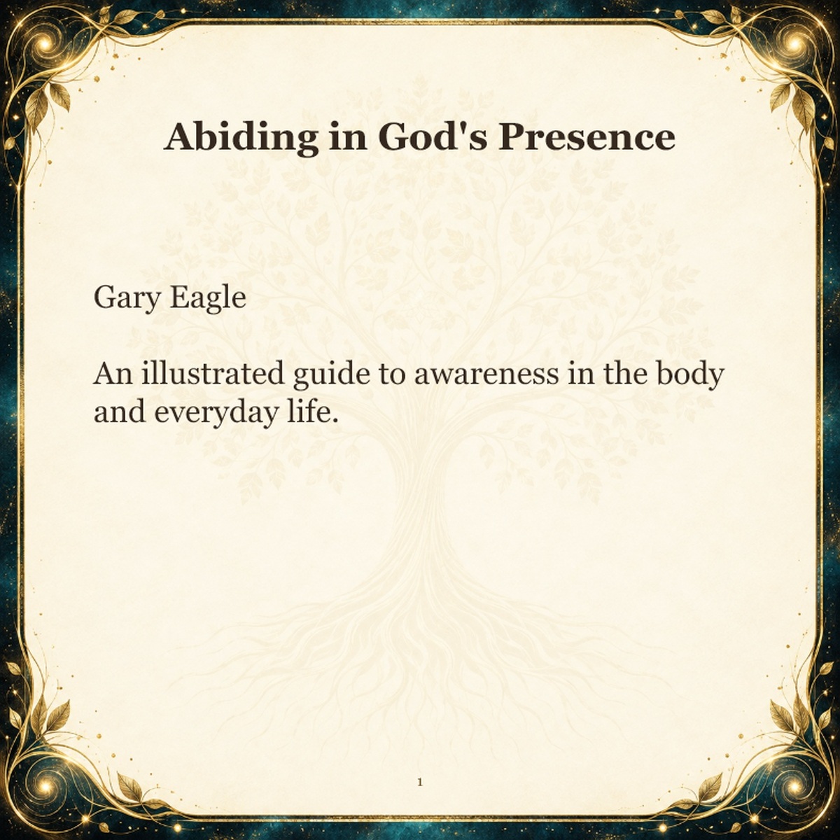 Abiding in God’s Presence — book cover by Gary Eagle