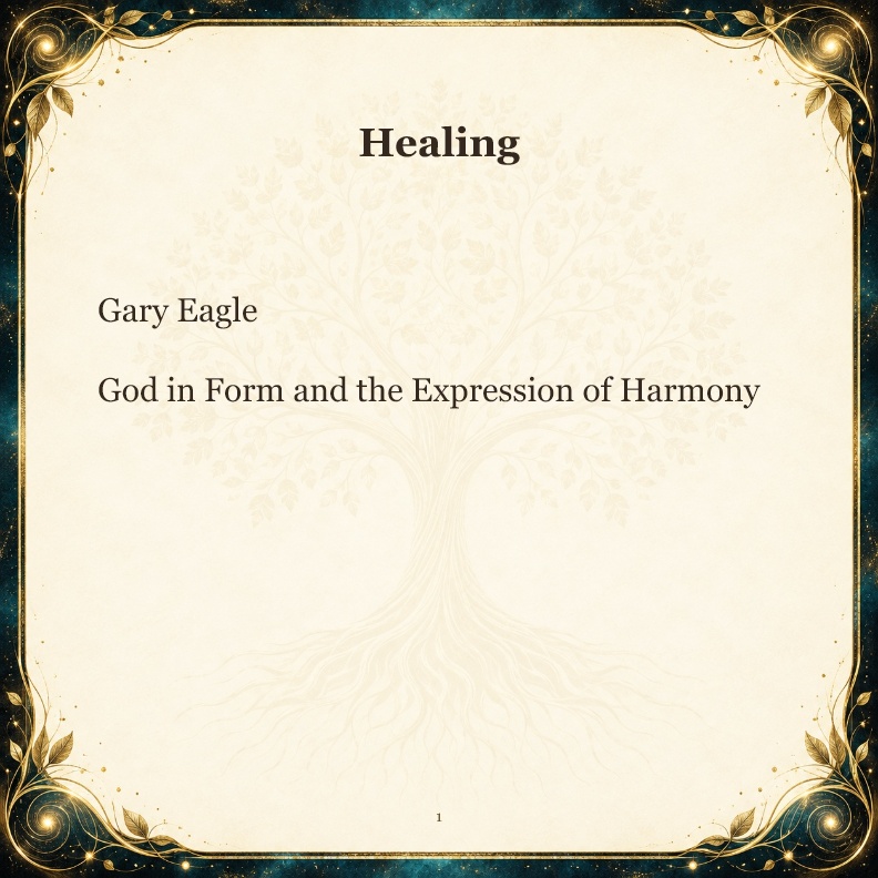 Healing — book cover by Gary Eagle