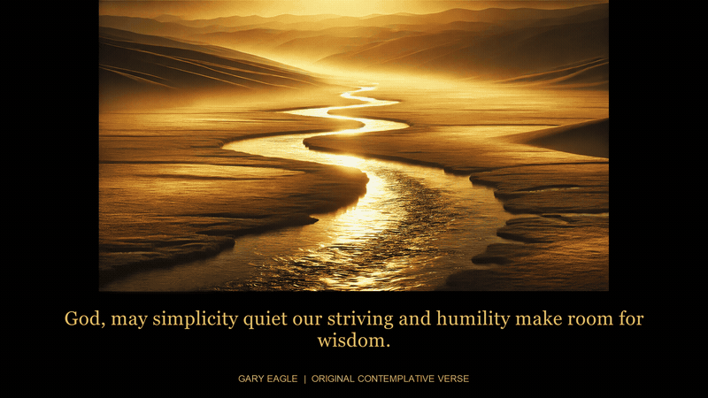tao-te-ching — gold-toned contemplative artwork with a gentle six-second light cycle